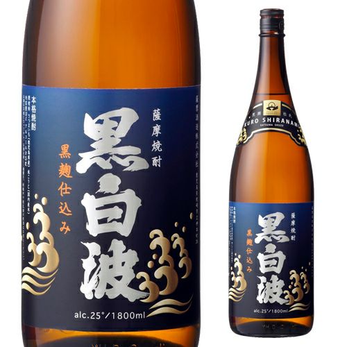 黒伊佐錦25°芋焼酎1.8L | リカマン オンライン