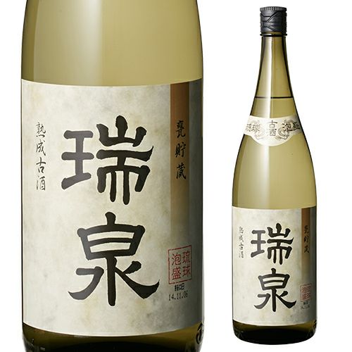 瑞泉 青龍 古酒 30°1.8L 泡盛 | リカマン オンライン