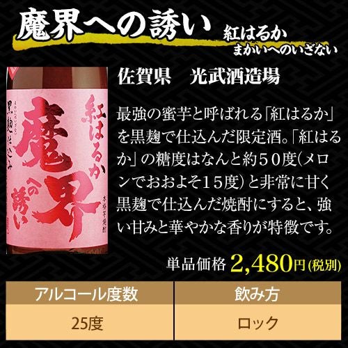魔界への誘い 紅はるか25°1.8L | リカマン オンライン
