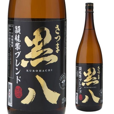 さつま黒八 頴娃紫ブレンド 1.8L×6本 送料無料 長S 1800ml 鹿児島県 