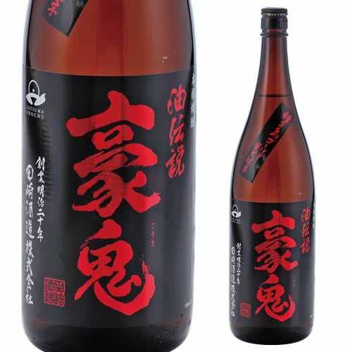豪鬼25度 種子島ゴールド芋焼酎 | リカマン オンライン