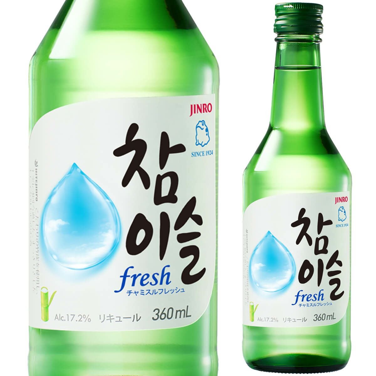 ジンロ チャミスル フレッシュ 16.0° 360ml×20焼酎 韓国焼酎 シェア 1
