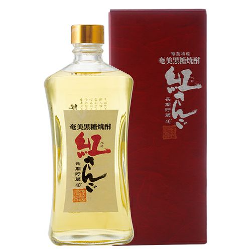 焼酎 黒糖焼酎 紅さんご 長期貯蔵 40度 720ml[TWSC2021][奄美大島開運