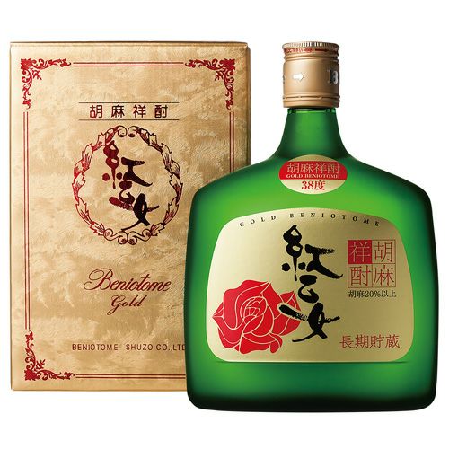 紅乙女ゴールド 720ml 38度 焼酎 紅乙女 胡麻祥酎 ゴールド 38° 720ml | リカマン オンライン