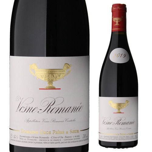 ヴォーヌ ロマネ 2019 グロ フレール エ スール 750ml フランス