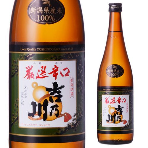 吉乃川 厳選辛口 720ml | リカマン オンライン