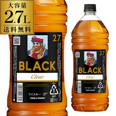 4本まで1梱包】 ニッカ ブラックニッカ クリア 4L(4000ml)ジャパニーズ 