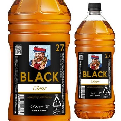 4本まで1梱包】 ニッカ ブラックニッカ クリア 4L(4000ml)ジャパニーズ 