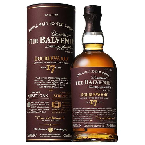 バルヴェニー17年ダブルウッド 700ml【ウイスキー】 バルヴェニー 17年 ダブルウッド 700ml 43度 正規品 スコッチ スペイ