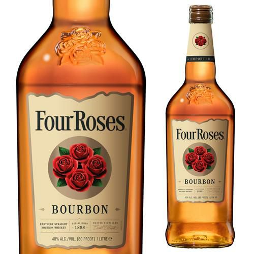 フォアローゼズ イエロー 1000ml (1L ) 40度バーボン ウイスキー Four