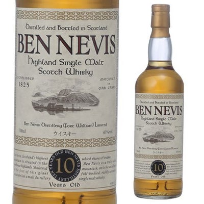 ベンネヴィス10年 43度 700ml シングルモルト ウイスキー 西 ハイ BEN NEVIS 10年 ハイランドシングルモルトウイスキー 750ml