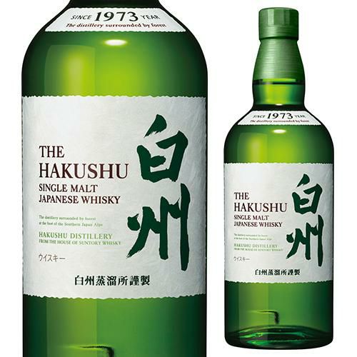 サントリー 白州 シングルモルト ウイスキー 43度 700ml 箱無し PW 虎S