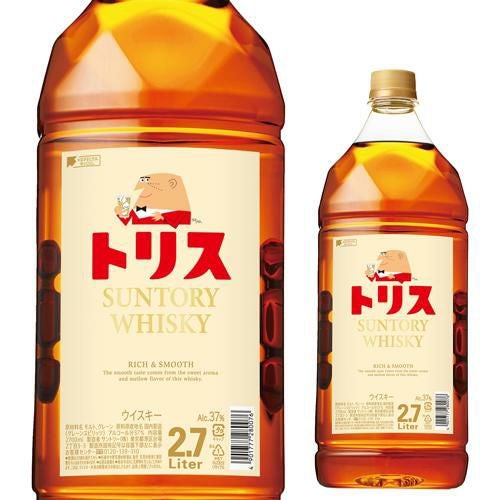 サントリーのトリスウイスキー、４Ｌ×４本セット サントリー トリスウイスキー 4リットル×4本 | お酒 酒 原酒