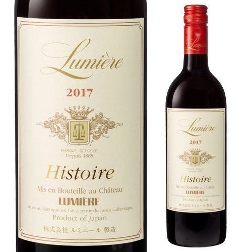 750ml ×２本　果実酒ワインセット　ルミエール　イストワール ルミエール イストワール 750ml 日本 山梨 赤ワイン | リカマン オンライン