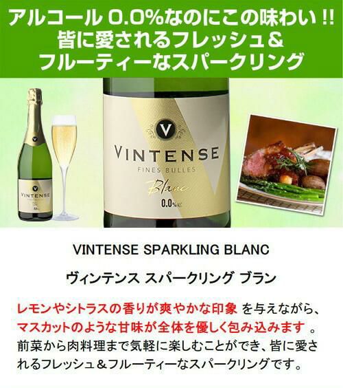 ヴィンテンス スパークリング ブラン 750ml アルコールフリー アイレン