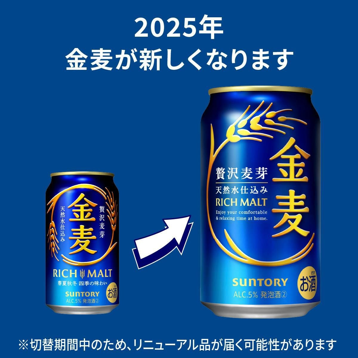 送料無料 サントリー 金麦 500ml×48本 新ジャンル 第3の生 ビール