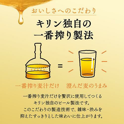 キリン 一番搾り 糖質ゼロ350ml缶×48本1本あたり178円(税別)！【2