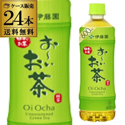 伊藤園 おーいお茶 一番茶使用・緑茶 600ml×24本 緑茶 ペットボトル