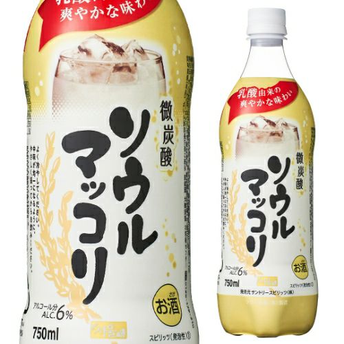 サントリー ソウルマッコリ ペット 750ml 6度 韓国 韓国酒 まっこり 微
