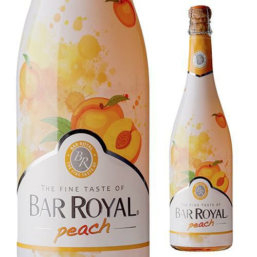 1本あたり1,200円(税込) 送料無料 バー ロワイヤル ピーチ 750ml 6本入