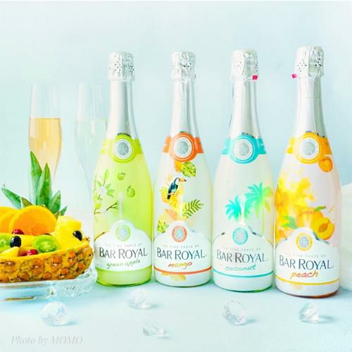 1本あたり1,200円(税込) 送料無料 バー ロワイヤル ピーチ 750ml 6本入