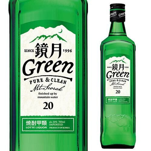 鏡月グリーン20°4L韓国焼酎 | リカマン オンライン