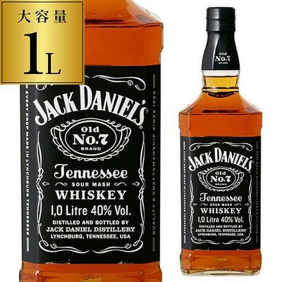 送料無料 ジャック ダニエル ブラック 40度 1,000ml 正規品 12本 
