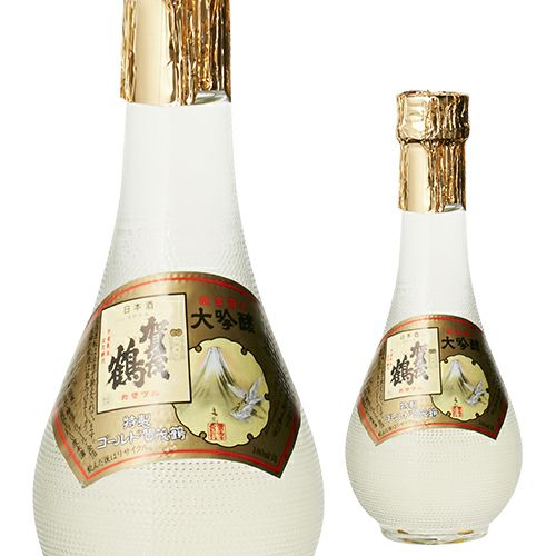 特製 ゴールド賀茂鶴 大吟醸180ml丸瓶 | リカマン オンライン