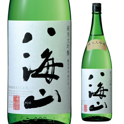 八海山 純米大吟醸 1.8L 15.5度 日本酒 清酒 新潟県 長S | リカマン