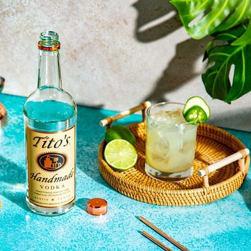 送料無料 ティトーズ Titos ハンドメイド クラフトウォッカ 750ml×12本