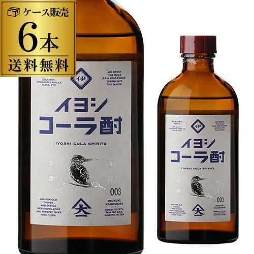送料無料 スピリッツ 焼酎 伊良コーラ酎 45度 300ml 6本大山甚七商店