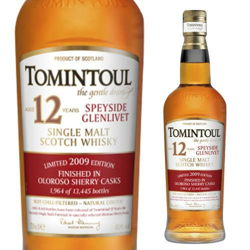 トミントール 12年 オロロソシェリーカスク 40度 700ml スペイサイド