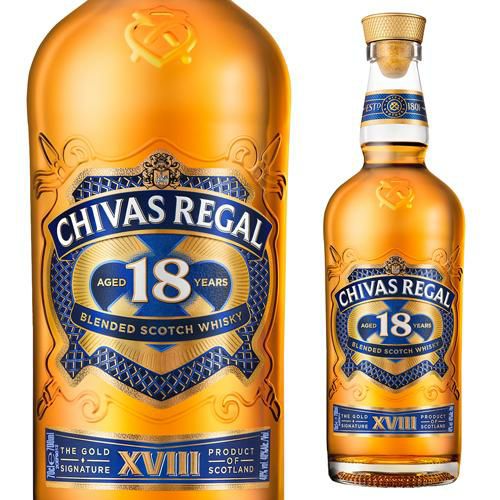 旧ボトル　CHIVAS REGAL 18年 700ml 2本セット 箱付 シーバスリーガル 18年 ＜正規＞ 700ml スコッチ ウイスキー