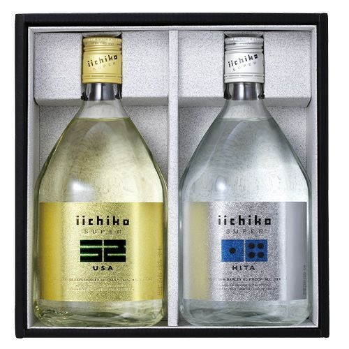 送料無料 三和酒類 iichiko SUPER USA HITAギフト 720ml 2本 ギフトBOX