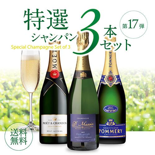 P10倍】【1本/5,300円】 送料無料 シャンパンセットモエ＆ポメリー入