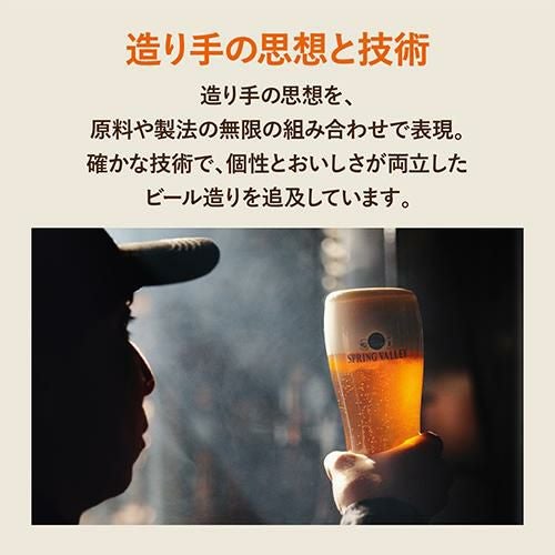 計48本(2ケース) キリン スプリングバレー豊潤496 350ml×24本 シルク