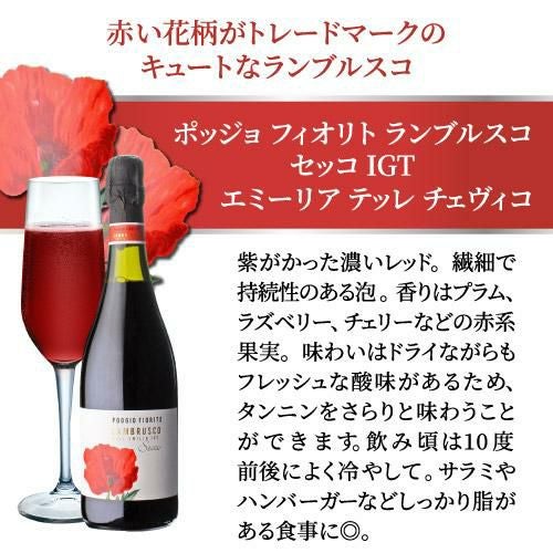 ポッジョ フィオリト ランブルスコ セッコ IGT エミーリアテッレ