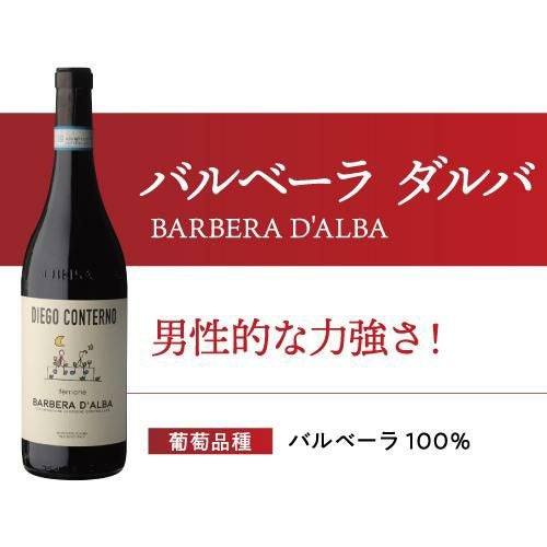 バルベーラ ダルバ 2020 2021 ディエゴ コンテルノ 750ml イタリア