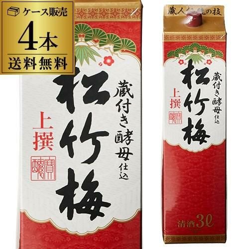 K♢1196 HERO'SELECT お値引きあり！ 　北海道送料込み ケース販売】松竹梅 白壁蔵 澪 -MIO- みお PREMIUM〈GOLD〉純金箔入