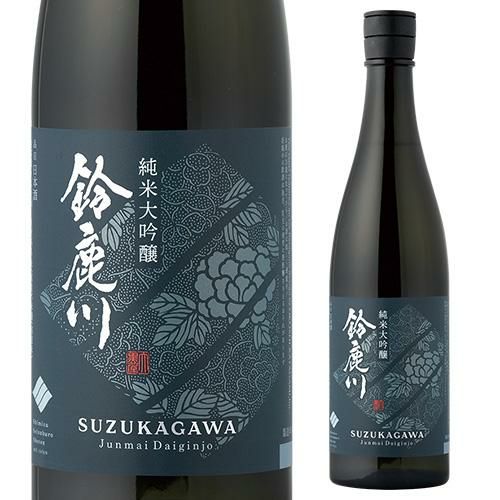 日本酒 鈴鹿川 純米大吟醸 750ml 三重県 清水清三郎商店 SUZUKAGAWA 箱