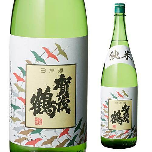 賀茂鶴 純米酒 1800ml 1.8L 日本酒 清酒 広島県 辛口 | リカマン