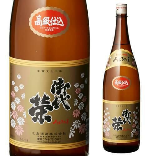 日本酒 御代栄 高級仕込 1800ml 滋賀県 北島酒造 清酒 1.8L 一升 瓶 長