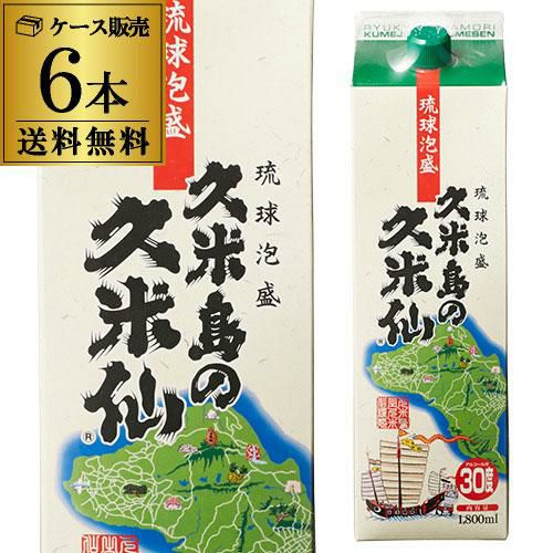 多良川 琉球泡盛 30度 1.8L パック ×6本【送料無料】【ケース(6本