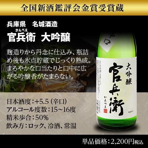 日本酒 飲み比べ セット 全国10蔵 大吟醸 720ml×10本セット純米大吟醸