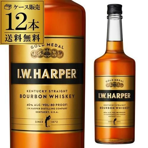 IWハーパー12年 正規品 43度 750ml バーボン ウイスキー アメリカ IW