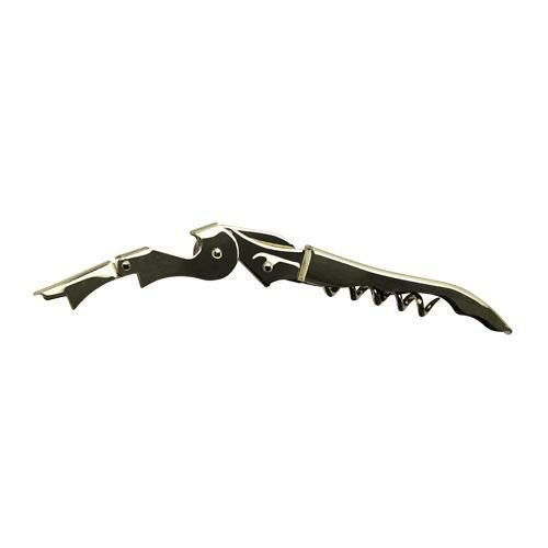 ソムリエナイフ メッキ ダブルアクション ワインオープナー コルク抜き