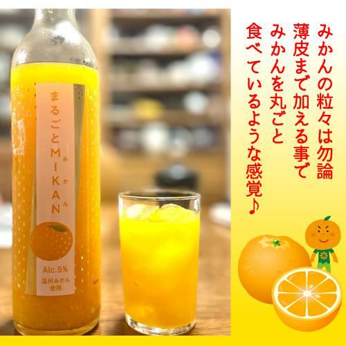 まるごとMIKAN みかん 500ml リキュール | リカマン オンライン