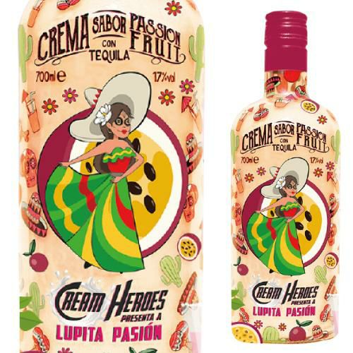 クリームヒーローズ パッションフルーツ 700ml 17度 クリーム