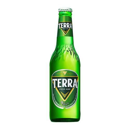 韓国 TERRA ビール ラガー 瓶 トルネードボトル テラ 韓国ビール 330ml