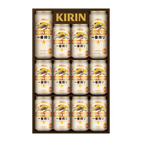 キリン 一番搾り生ビールセット K-IS3[350ml缶×10、一番搾り500ml缶×2